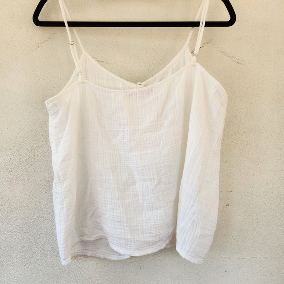Anthropologie Dolan Cotton Gauze Tank Top Large - Picture 6 of 8